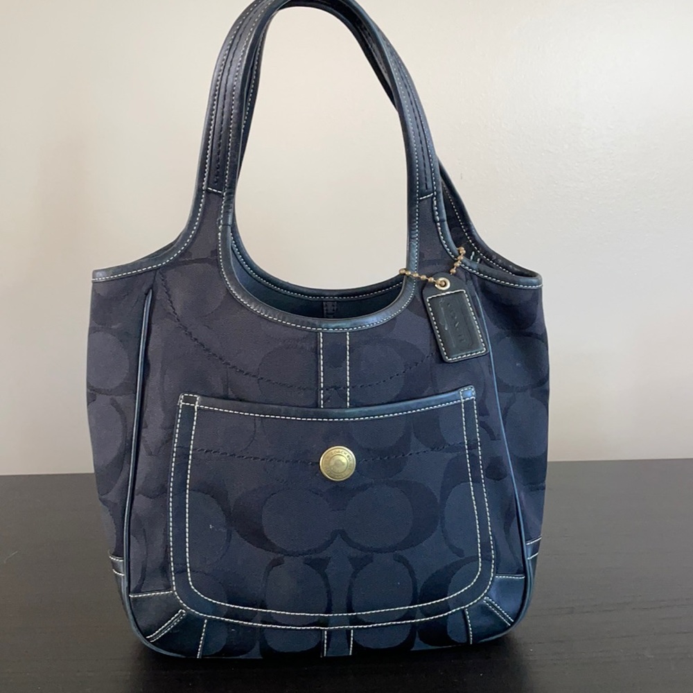 Coach black purse